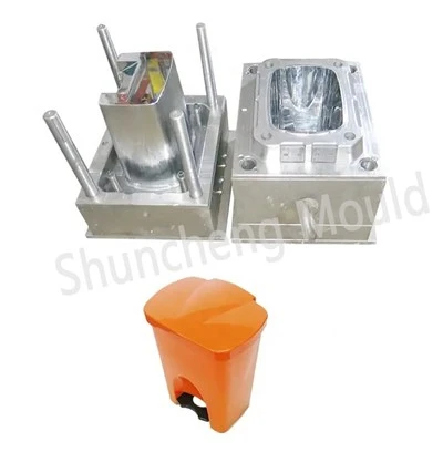 Injection Plastic Pedal Dustbin Mould