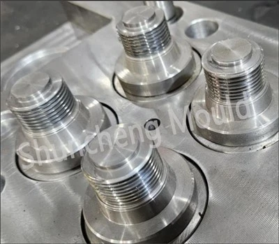 Internal And External Threaded Plastic Injection Mold