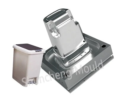 Plastic Dustbin Injection Mould