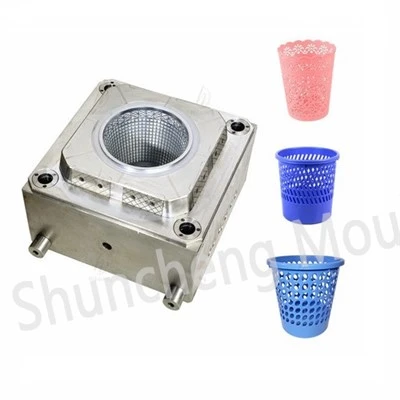 Plastic Dustbin Trash Can Mould Waste Bucket Injection Mould